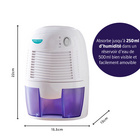 Déshumidificateur Bergström, 1500 ml