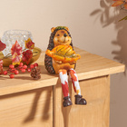 Décoration "Fillette hérisson" Eldo