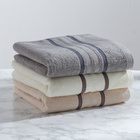 Lot de 3 draps de douche Eldo, multicolore