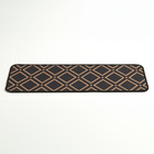 Lot de 15 tapis pour marches Eldo, noir
