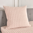 Lot de 2 taies d'oreiller en polaire 80 x 80 cm Eldo, crème