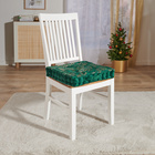 Coussins en velours Eldo, vert