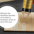 Lot de 2 résines SureBond époxy polyvalentes transparentes Victor Tools