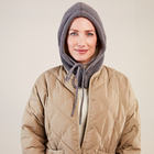 Snood 2 en 1, anthracite