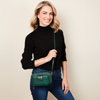 Sac "Suse" 2 en 1, vert foncé
