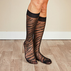 Lot de 4 mi-bas nylon