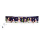 Pare-vue LED pour balcon Bonhomme de neige, Gainsborough