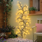 Guirlande solaire en saule 96 LED, Gainsborough