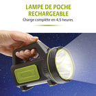 Lampe de poche légère rechargeable, Victor Tools