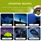 Lampe de poche légère rechargeable, Victor Tools