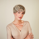 Perruque Naturell "Tilda", gris