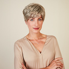 Perruque Naturell "Tilda", gris