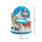 Boule à neige LED musicale