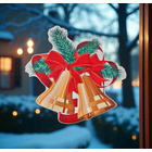 Sticker pour porte "Cloches de Noël"