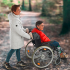 1 paire de chauffe-mains pour fauteuil roulant/déambulateur
