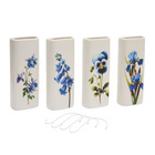 Lot de 4 humidificateurs d'air en céramique, Clarsen