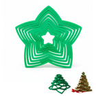 Lot de 10 emporte-pièces "Sapin"