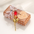 Rose décorative Eldo rouge