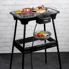 Barbecue électrique 2 en 1 de table & sur pied ALPINA