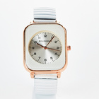 Montre-bracelet stretch blanche