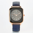 Montre-bracelet stretch bleu foncé