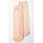 Chaussettes floral + couleur chair 2 paires