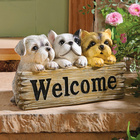 Panneau de bienvenue Design chien