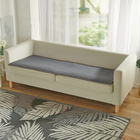 Protège-canapé gris foncé