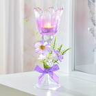 Porte-bougie chauffe-plat "Fleur"