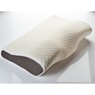 Oreiller papillon à mémoire de forme blanc