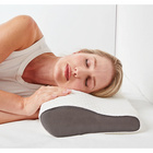 Oreiller papillon à mémoire de forme blanc