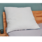 Coussin en mousse à mémoire de forme blanc