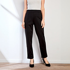 Pantalon avec doublure polaire, noir