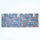 Tapis de cuisine motif floral 120x45