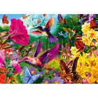 Puzzle "Fleurs et oiseaux"