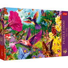 Puzzle "Fleurs et oiseaux"