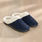Chaussons, bleu foncé