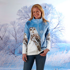 Veste polaire "Chouette des neiges"