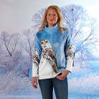 Veste polaire "Chouette des neiges"