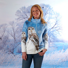 Veste polaire "Chouette des neiges"