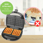 Appareil à croque-monsieur 3 en 1, gril de contact & gaufrier GOURMETmaxx