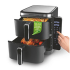 Friteuse à air chaud verticale 2 x 5 l double chambre GOURMETmaxx