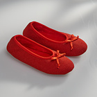 Ballerines, rouge