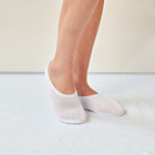 Chaussons de bain antidérapants, blanc