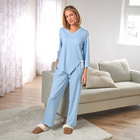 Pyjama "Lady", bleu clair