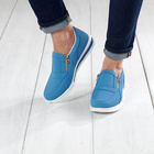 Sneakers, bleu jean