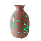 Vase en métal LED "Papillon"