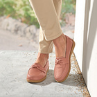 Mocassins, rose foncé