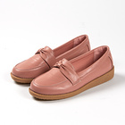 Mocassins, rose foncé