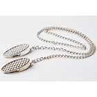 Chaîne de serviette argentée